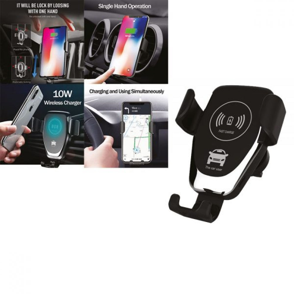 Auto Clamping Wireless Car Charger