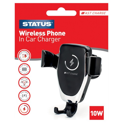 Auto Clamping Wireless Car Charger