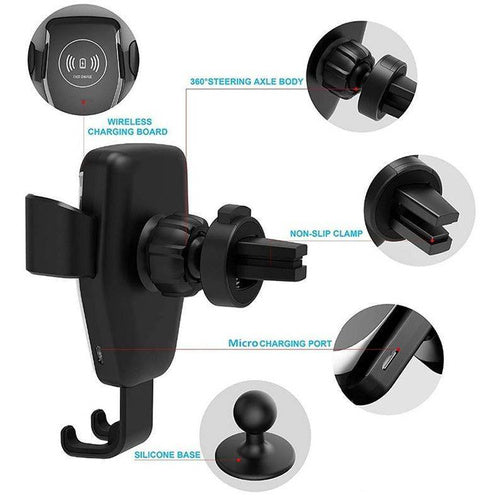 Auto Clamping Wireless Car Charger