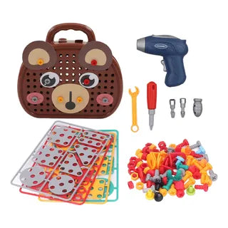 DIY Screw Puzzle Suitcase