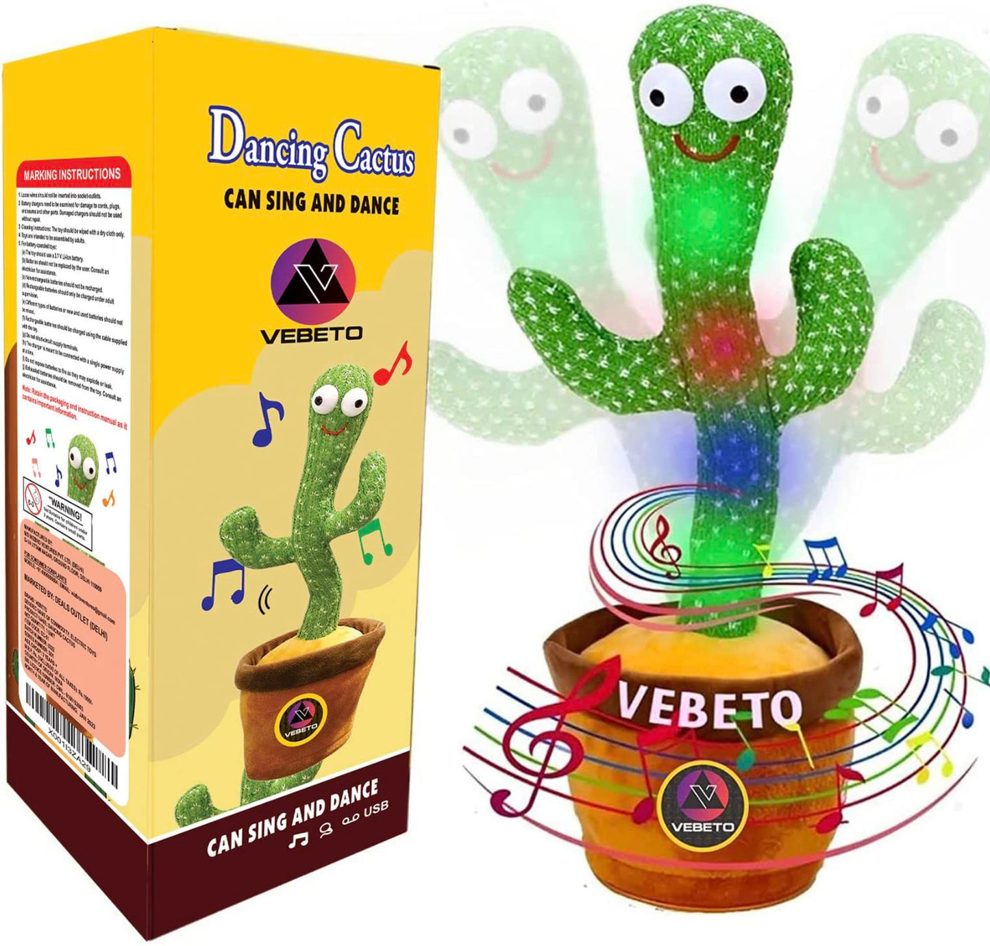 Dancing Cactus Toy