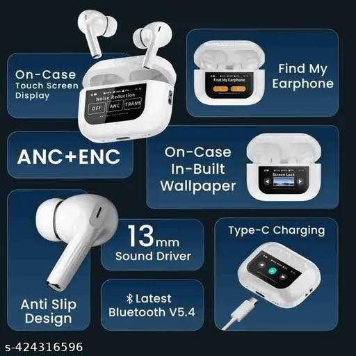 LED Display Earbuds