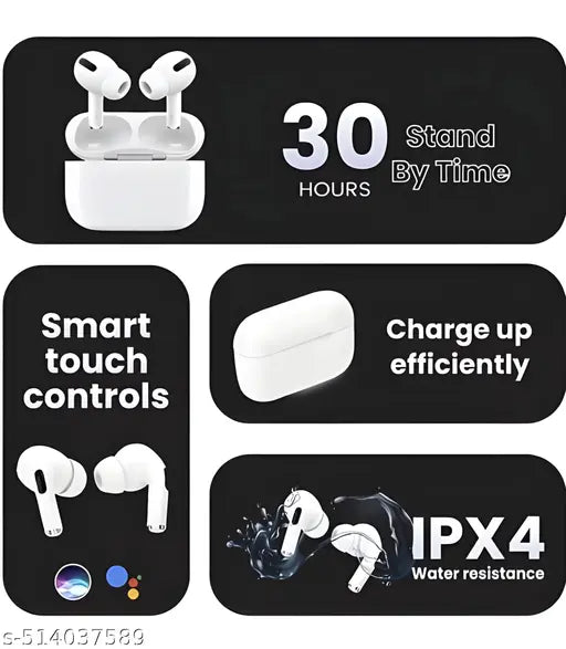 LED Display Earbuds