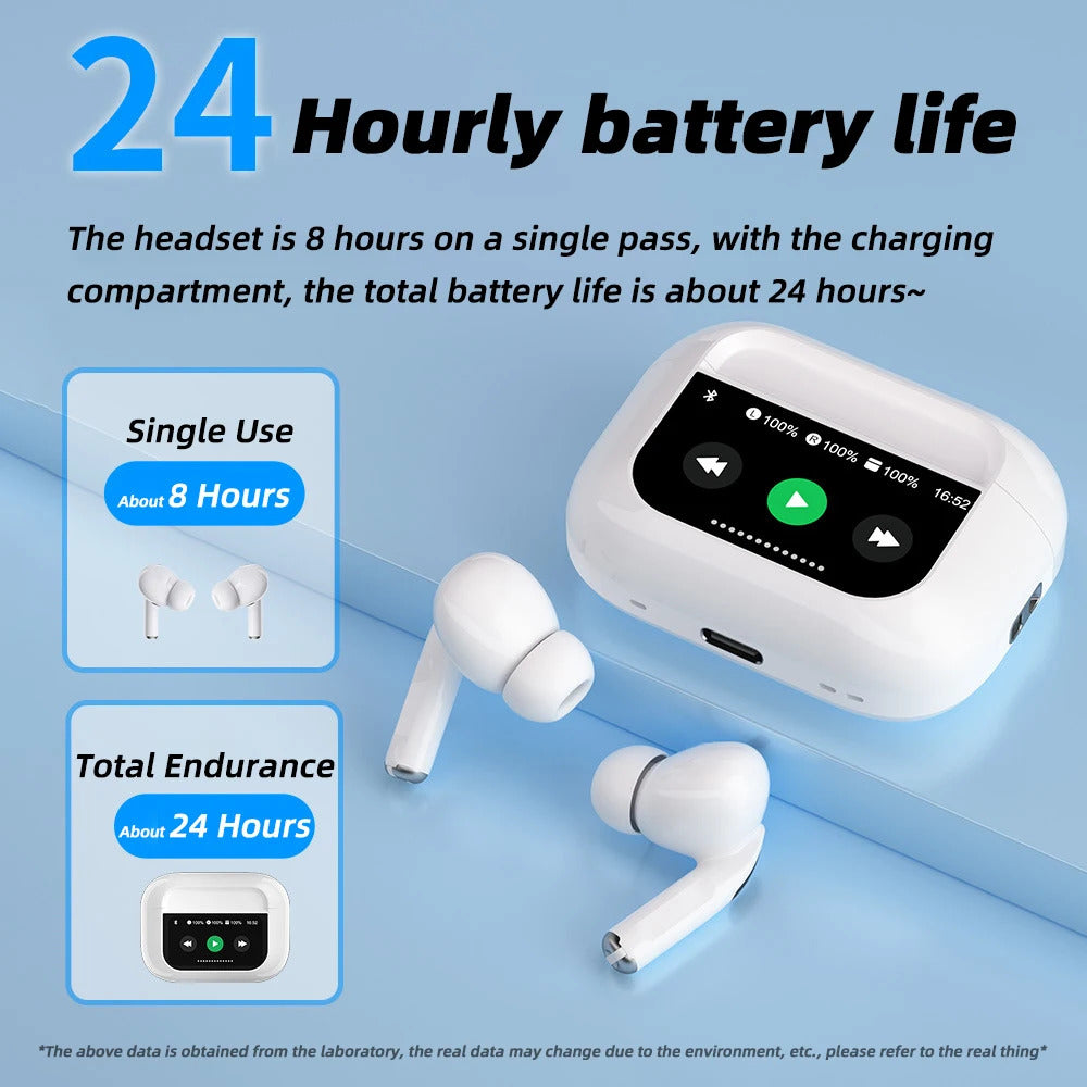 LED Display Earbuds