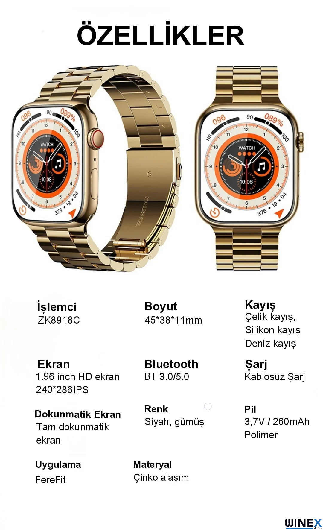 X99 Ultra Max Smart Watch